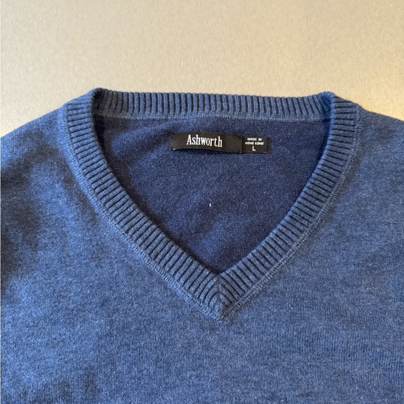 Men’s Ashworth Golf Sweater - Picture 3 of 3